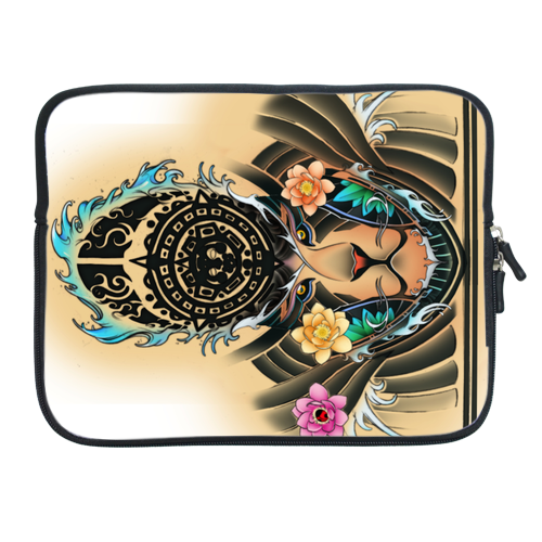 iPad 2 sleeve ed hardy lion tattoo 