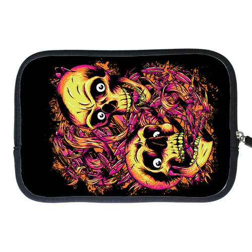 Kindle Fire Sleeve ed hardy skulls 