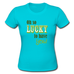 Happy St.patrick's Day Luck Custom Classic T-shirt Women's Girlie Shirt Model T18