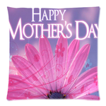 Dear Mom I Love You Pillow Case Custom Zippered Pillow Case 18"x18"(two sides)