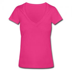 Women's Deep V-neck T-shirt Model T19