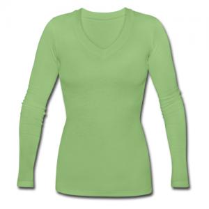 Women's Long Sleeve V-neck