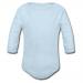 Baby Powder Organic Long Sleeve One Piece Model T27