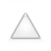 10" Triangle Sticker