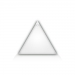 8" Triangle Sticker
