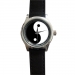 Lady's Black Leather Alloy High-grade Watch Model208