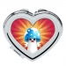 Custom Heart-shaped Cosmetic Mirror Dropshiping