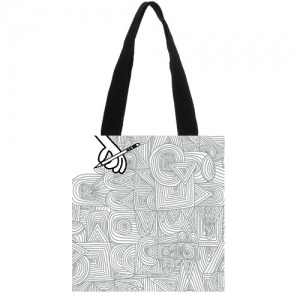 Custom Tote Bag 08  Model 1603 (one side)