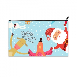 Custom Cosmetic Bag Twin Sides Model 1602(Medium)