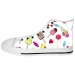 Custom High Top Canvas Shoes for Women Model017