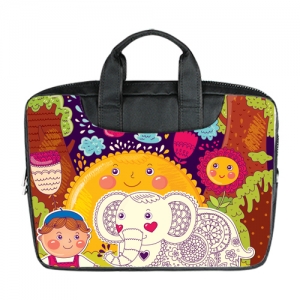 Custom Bag for Laptop 17" Model 1624（Two sides)