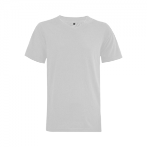 Custom Men's V-Neck T-shirt  Plus-Size(USA Size) Model T10