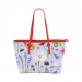 Custom Leather Tote Bag (Model51) (Small)
