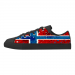Custom Aquila Action Leather Men's Shoes (Model031)(Large Size)