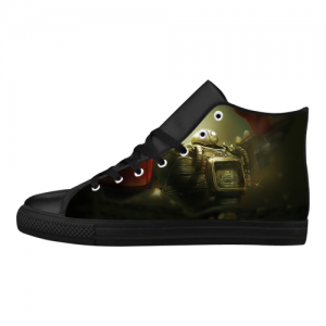 Custom Aquila High Top Action Leather Men's Shoes (Model032)(Large Size)