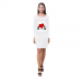 Custom Long Sleeve Nightdress Model D03