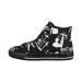 Custom Vancouver High Top Men's Canvas Shoes(Model1013-1)(Large Size) 