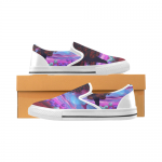 Custom Slip-on Canvas Women's Shoes(Large Size)(Model019)