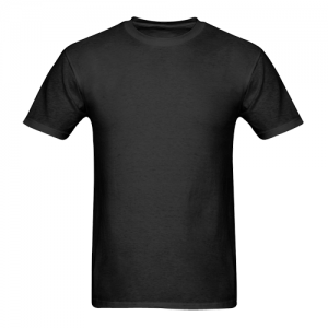 Custom Men's Gildan T-shirt（USA Size）Model T02  (One Side)