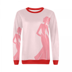 Custom All Over Print Crewneck Sweatshirt for Women ( H18)