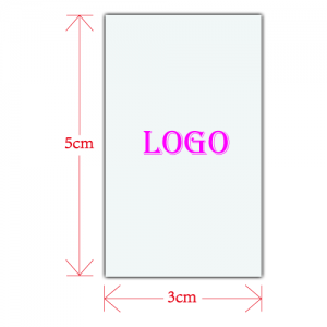 Custom Logo for Shower Curtain (3cm X 5cm)