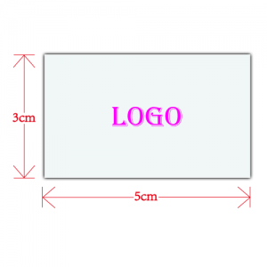 Custom Logo for Tote Bag (zipper) (5cm X 3cm)