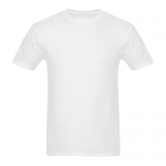 Custom Men's Gildan T-shirt（USA Size） Model T02 （One Side）