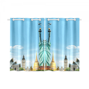 Window Curtain 26"x39"(Two Pieces)
