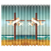 Window Curtain 50" x 84"(Two Pieces)