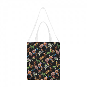 All Over Print Canvas Tote Bag/Medium (Model 1698)