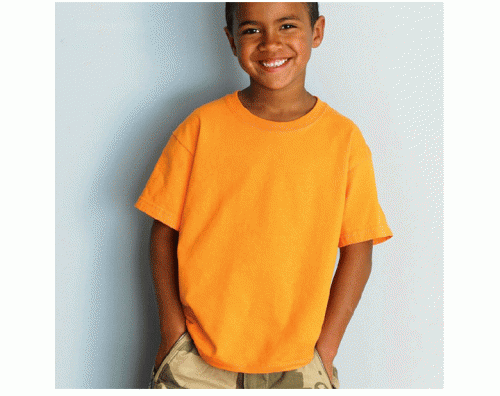 Custom Cotton Youth T-shirt Model T04