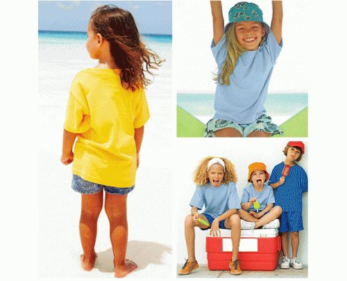 Custom Cotton Youth T-shirt Model T04