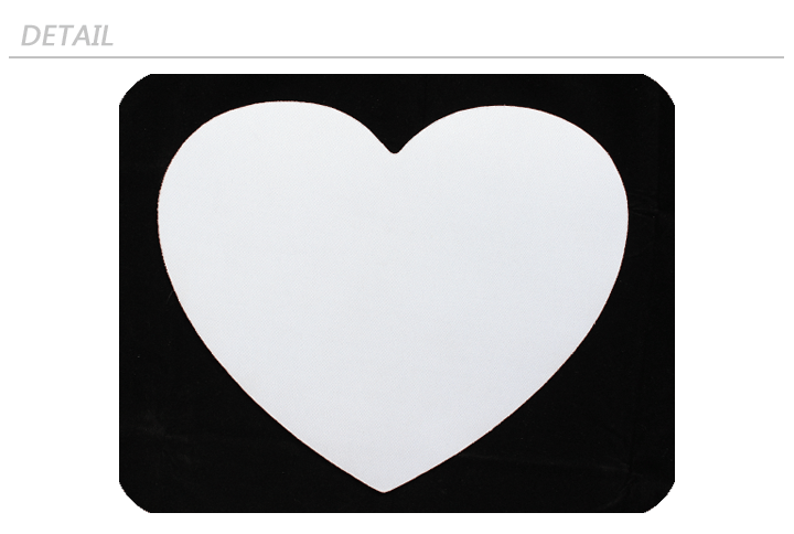 Heart-shaped Mousepad